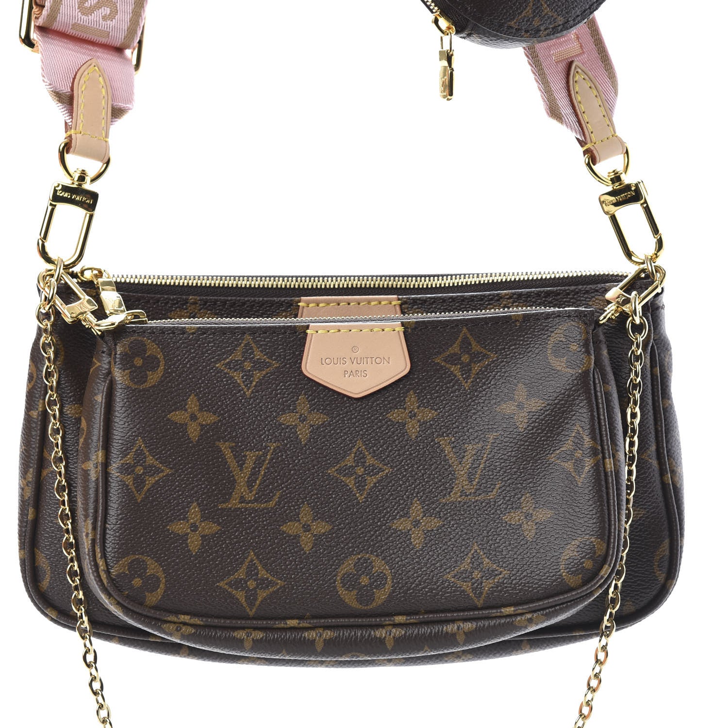 Louis Vuitton Monogram Multi Pochette Accessories Rose Clair 10 of 13