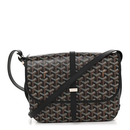 Goyard Goyardine Belvedere II MM Messenger Bag Black 1 of 11