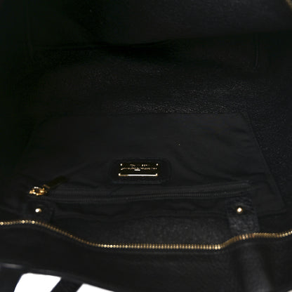 Salvatore Ferragamo Calfskin Medium Tote  Black 5 of 9