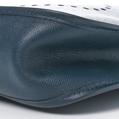 Hermes Courchevel Evelyne GM Bleu Indigo 9 of 9