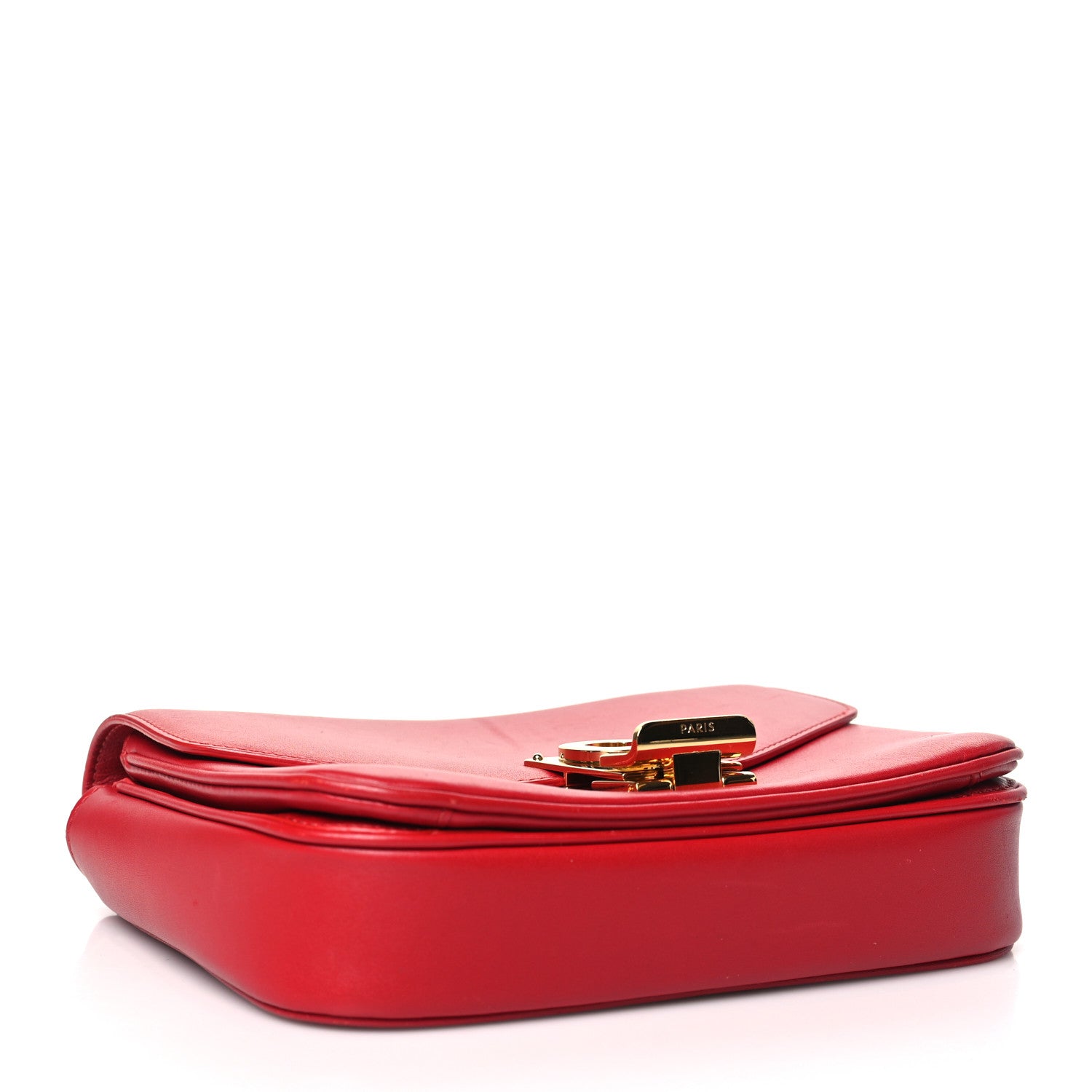 Celine Shiny Calfskin Small C Bag Red 4 of 11