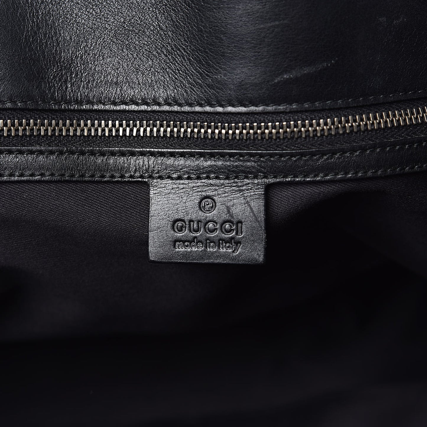 Monogram Large Tote Black