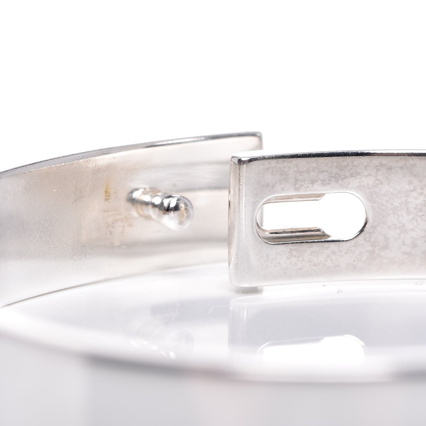 Sterling Silver PM Collier De Chien Bracelet XL