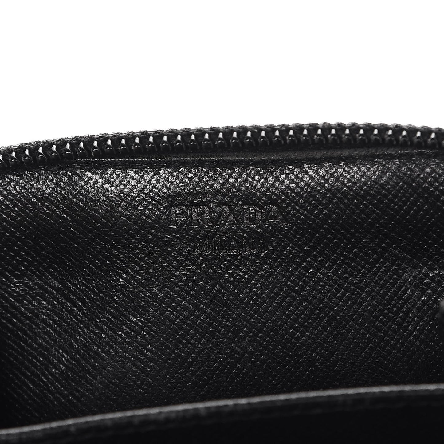 Saffiano Coin Purse Black