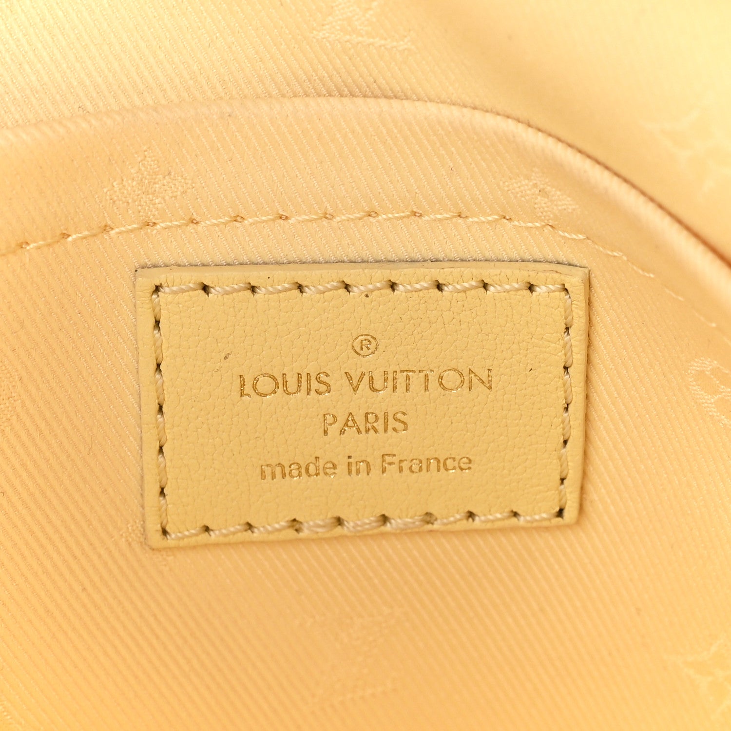 Louis Vuitton Calfskin Bubblegram Alma BB Banana 6 of 12