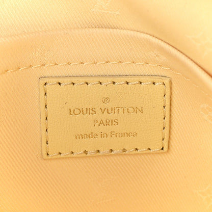 Louis Vuitton Calfskin Bubblegram Alma BB Banana 6 of 12