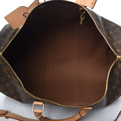 Louis Vuitton Monogram Keepall Bandouliere 55 5 of 12