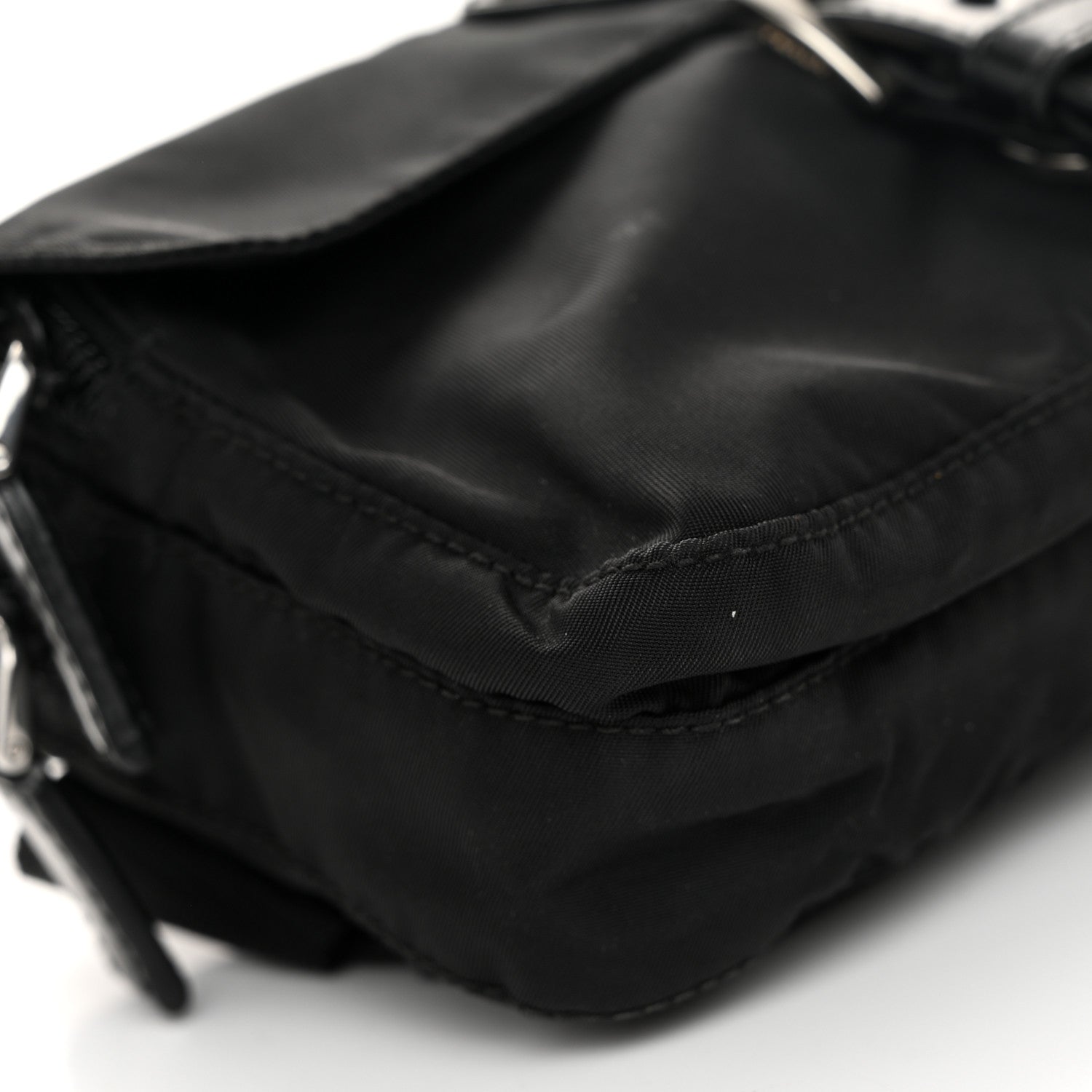 Prada Tessuto Nylon Belt Bag Black 9 of 10