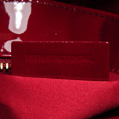 Burberry Patent Quilted Beaton Red 8 of 8