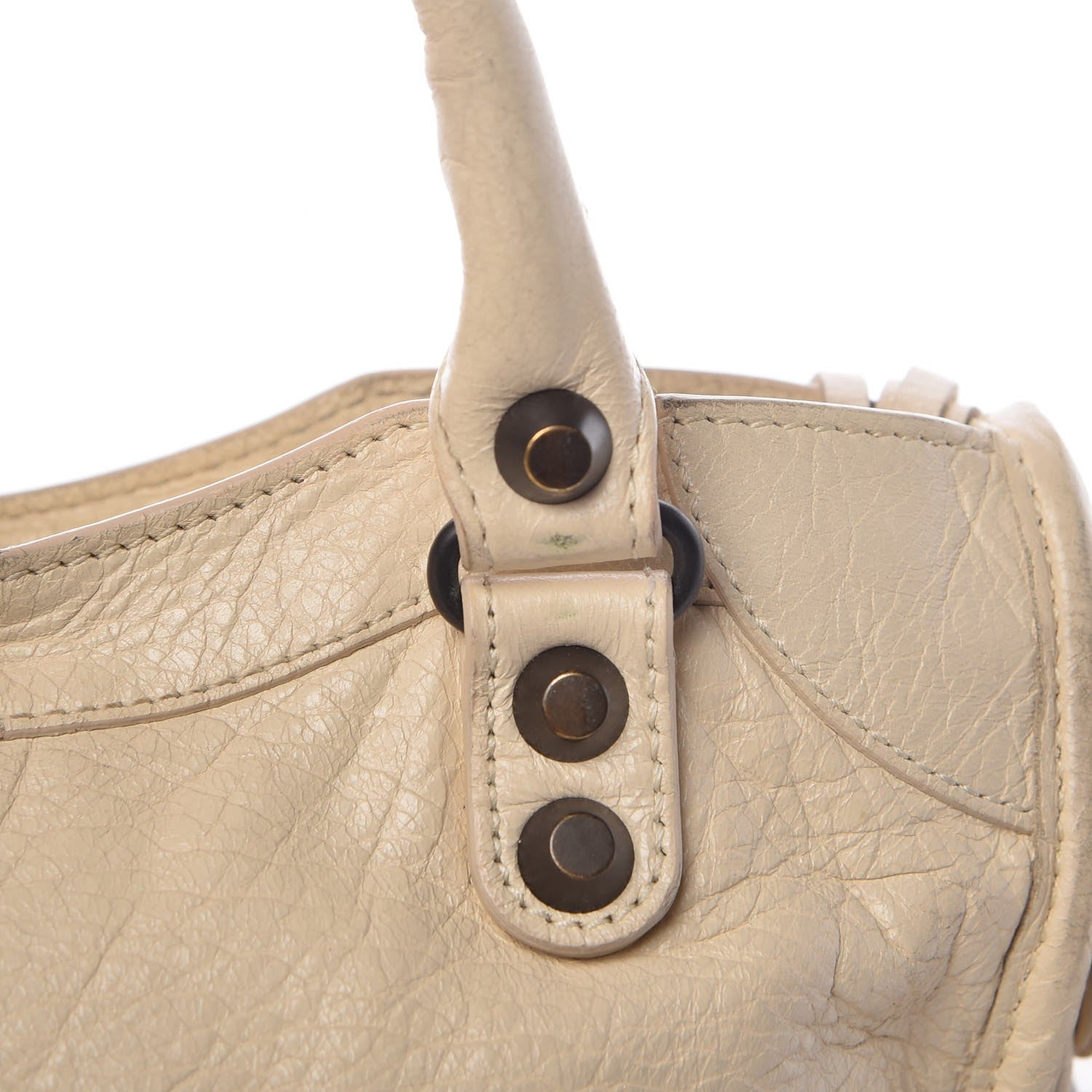 Balenciaga Agneau Classic Hardware Mini City Blanc Creme Light Craie 14 of 20