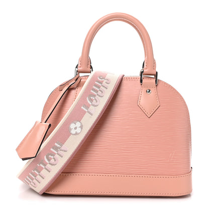 Louis Vuitton Epi Jacquard Alma BB Rose Trianon 1 of 9