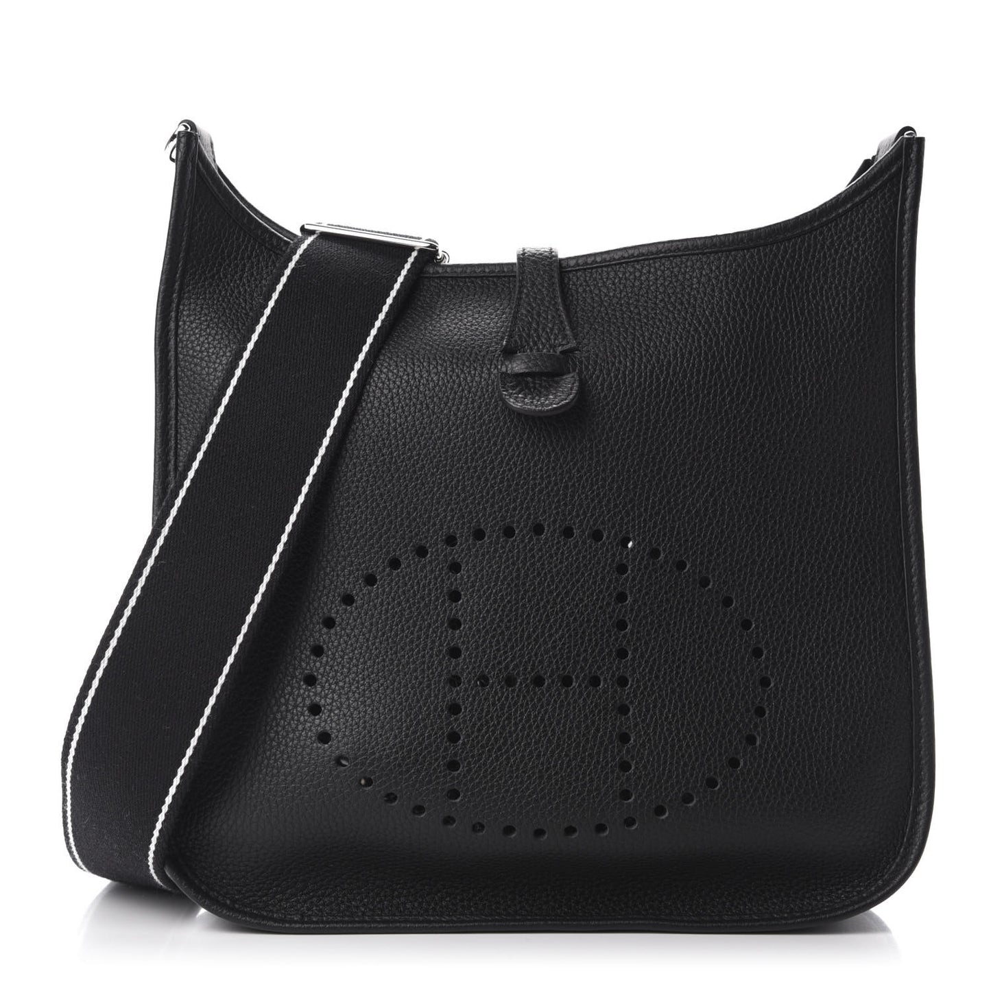 Taurillon Clemence Amazone Evelyne III PM Black White