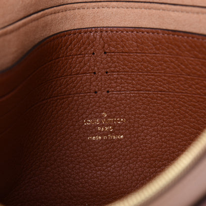 Louis Vuitton Soft Calfskin My Lockme Pochette Arizona Quartz Caramel 8 of 10