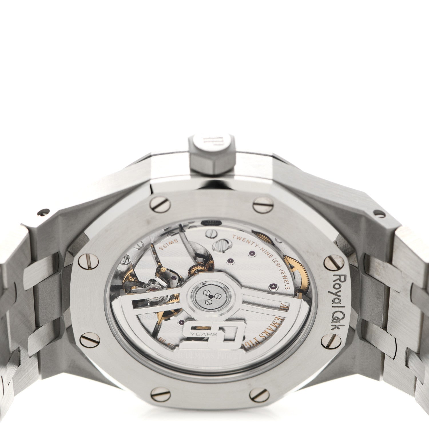 Audemars Piguet Stainless Steel Diamond 37mm Royal Oak Offshore 50th Anniversary Automatic Watch Blue 15551ST.ZZ.1356ST.02 5 of 5