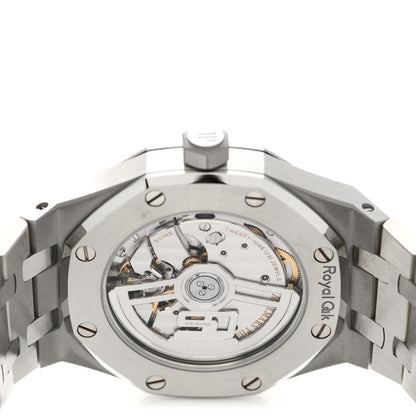 Audemars Piguet Stainless Steel Diamond 37mm Royal Oak Offshore 50th Anniversary Automatic Watch Blue 15551ST.ZZ.1356ST.02 5 of 5