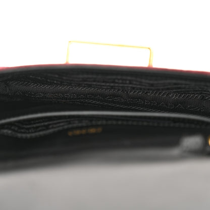 Prada Velvet City Calfskin Cahier Belt Bag Ribes Black 5 of 12