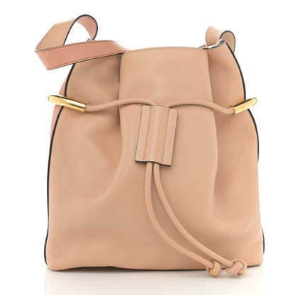Chloe Calfskin Medium Emma Drawstring Bag Blush Nude 3 of 12
