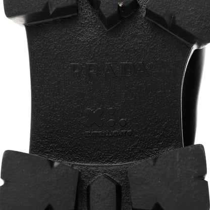 Prada Spazzolato Rois Mens Monolith Chelsea 55mm Tall Boots 11 Black 8 of 8
