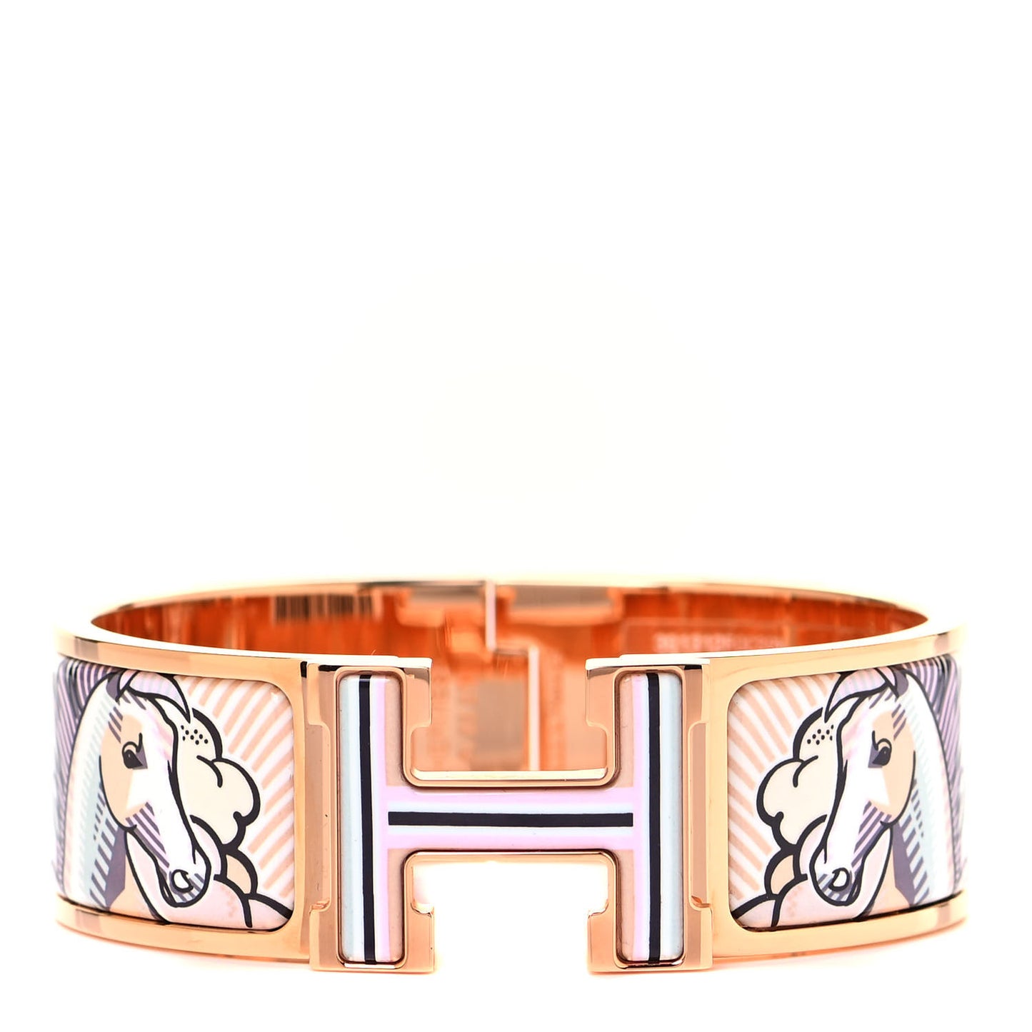 Enamel Pegase Pop Wide Clic Clac H Bracelet L Sable Soie