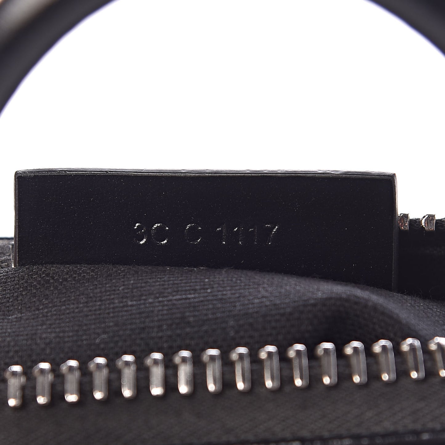 Shiny Lord Calfskin Mini Antigona Black