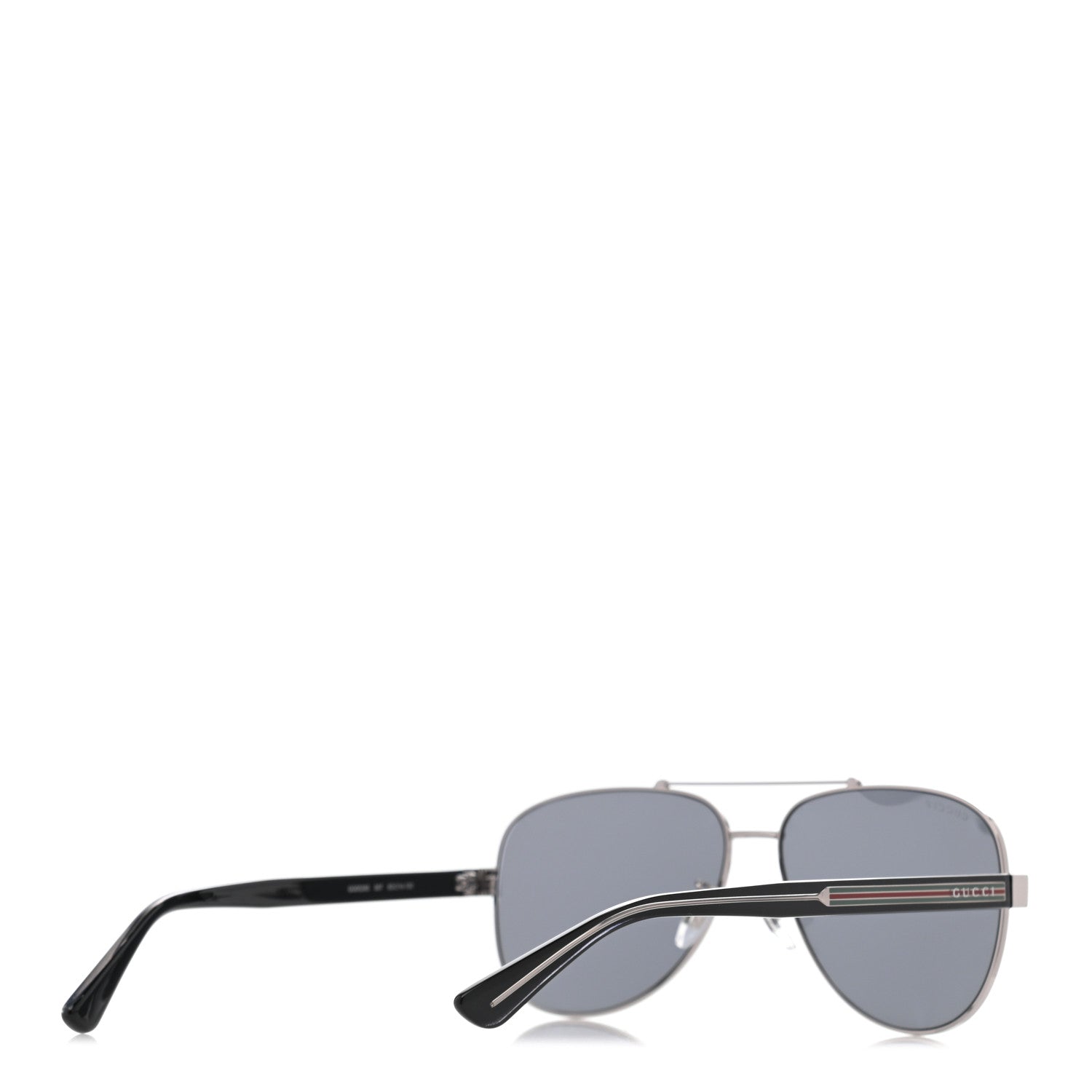 Gucci Web Aviator Sunglasses GG0528S Black 4 of 8