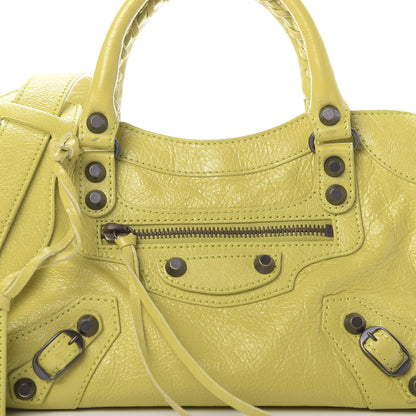 Balenciaga Agneau Classic Hardware Mini City Jaune Poussin 8 of 15