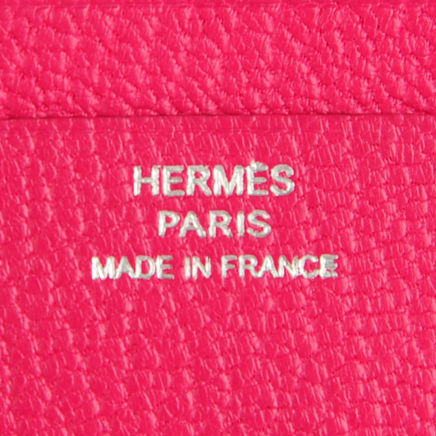 Chevre Mysore Tri Fold Bearn Wallet Rose Shocking