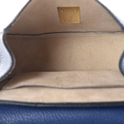 Chloe Grained Lambskin Mini Drew Shoulder Bag Royal Navy 8 of 9