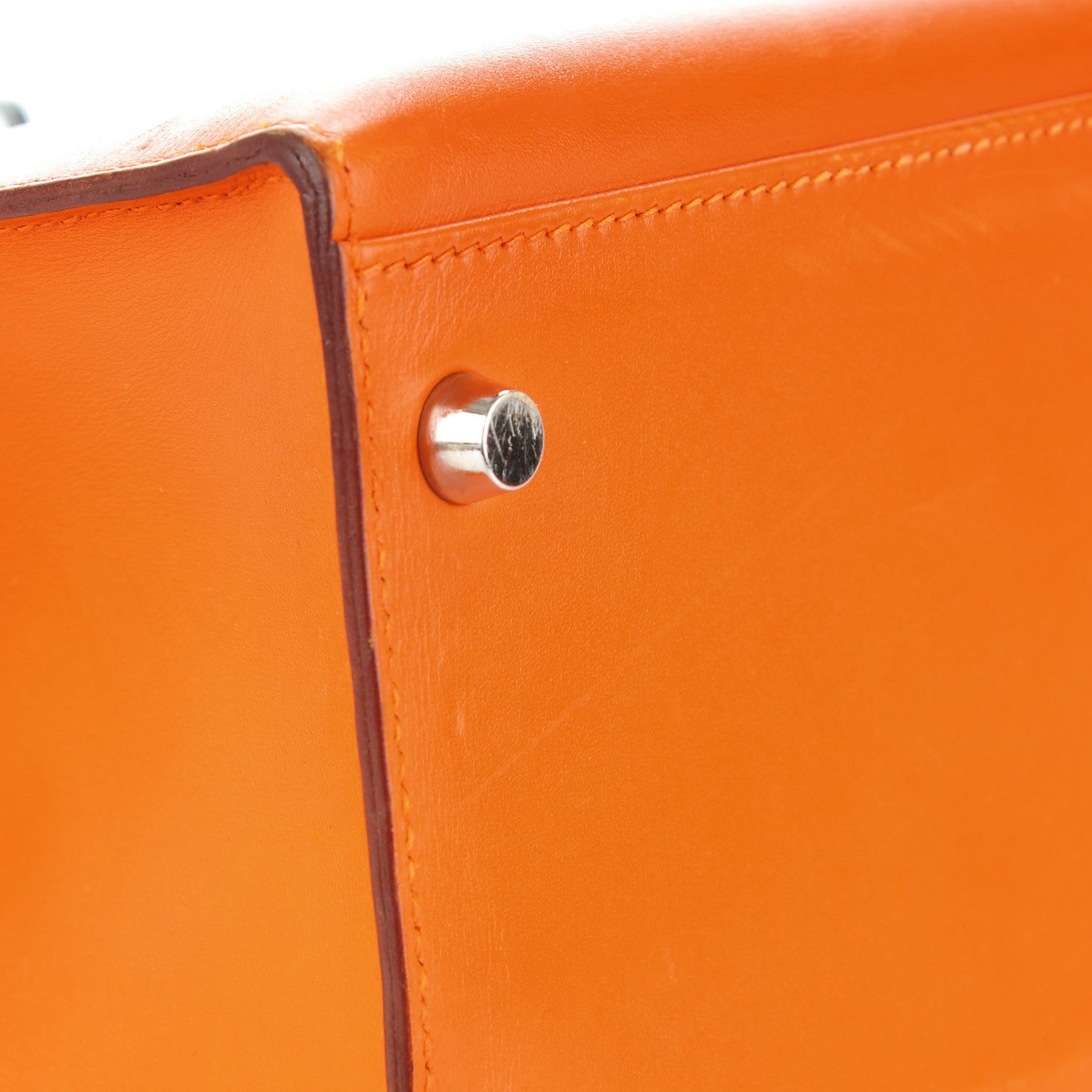 Hermes Box Kelly Sellier 32 Orange 17 of 28