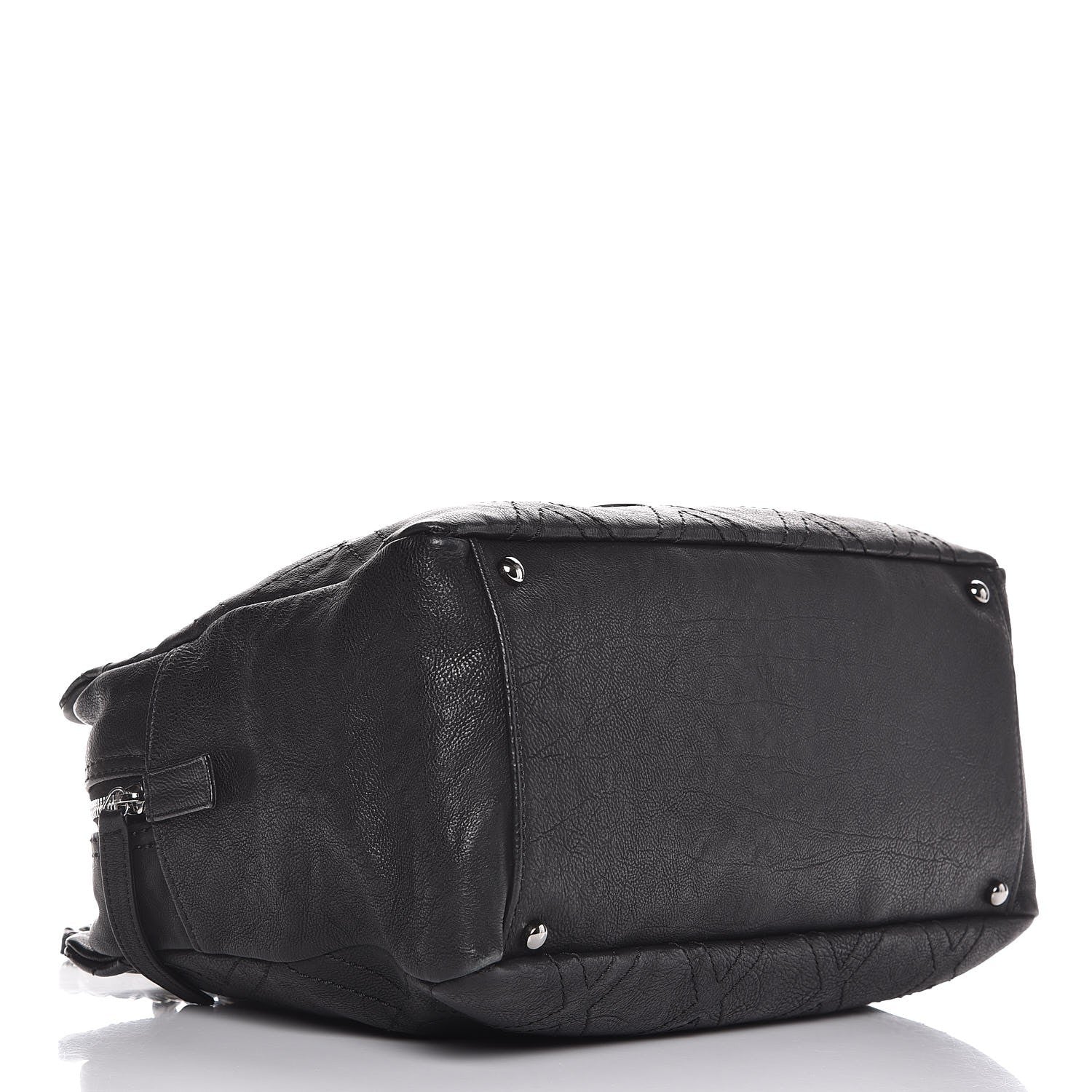 Chanel Calfskin Large Diamond Stitch Tote Black 4 of 11