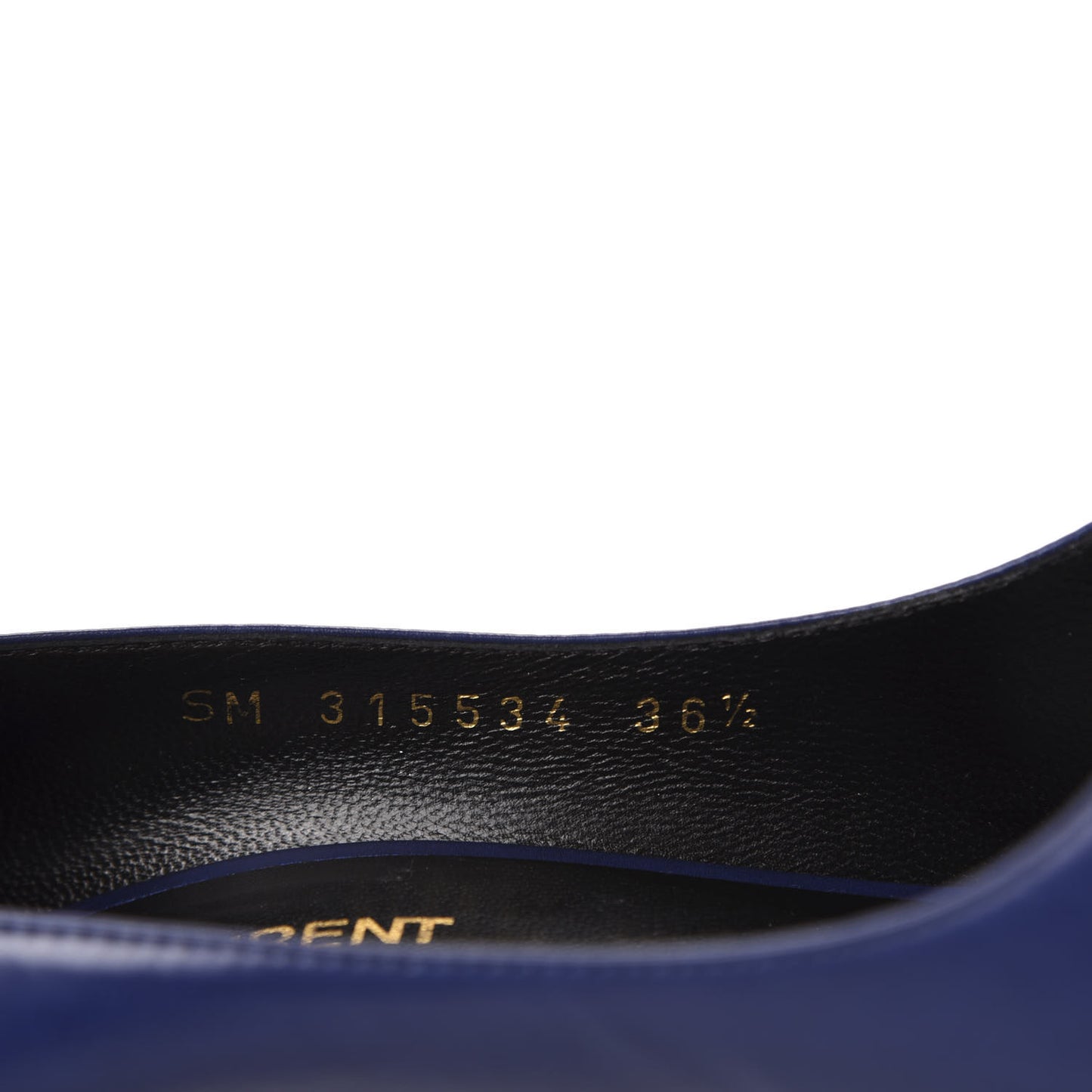 Calfskin Paris 105 Classic Pumps 36.5 Royal Blue