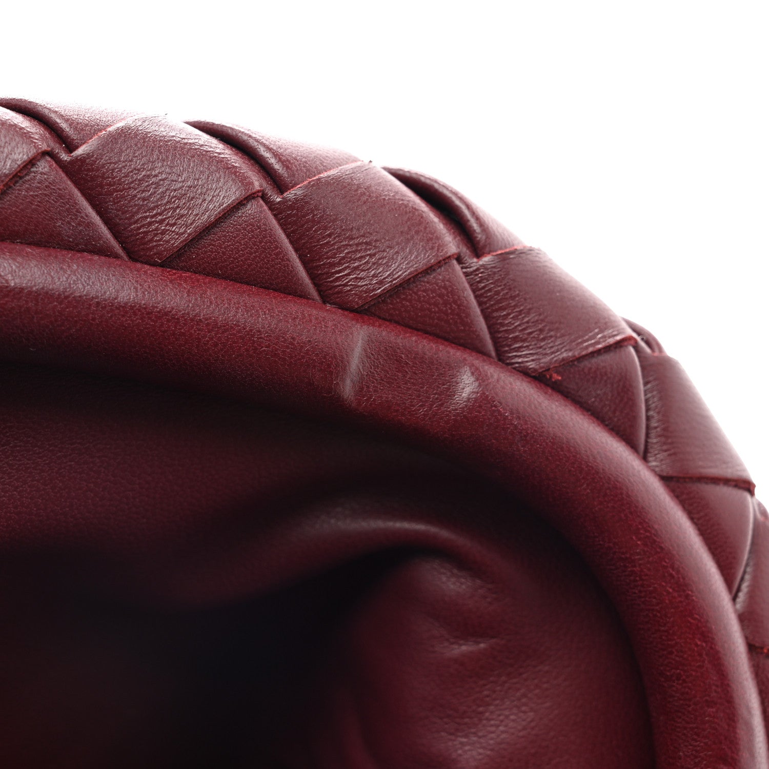 Bottega Veneta Nappa Intrecciato Teen The Lauren 1980 Clutch With Chain Barolo 9 of 13