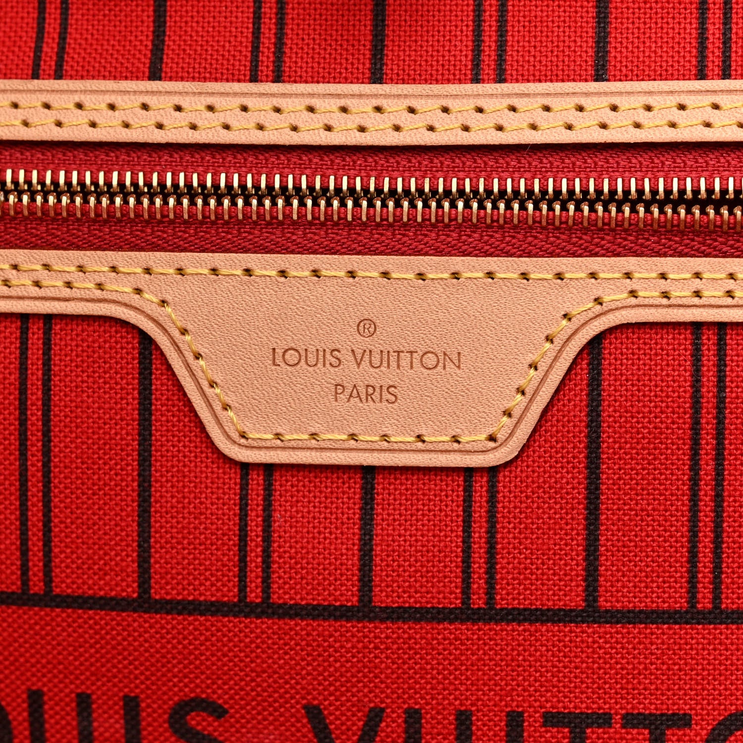 Louis Vuitton Monogram Neo Neverfull MM Cherry 8 of 11
