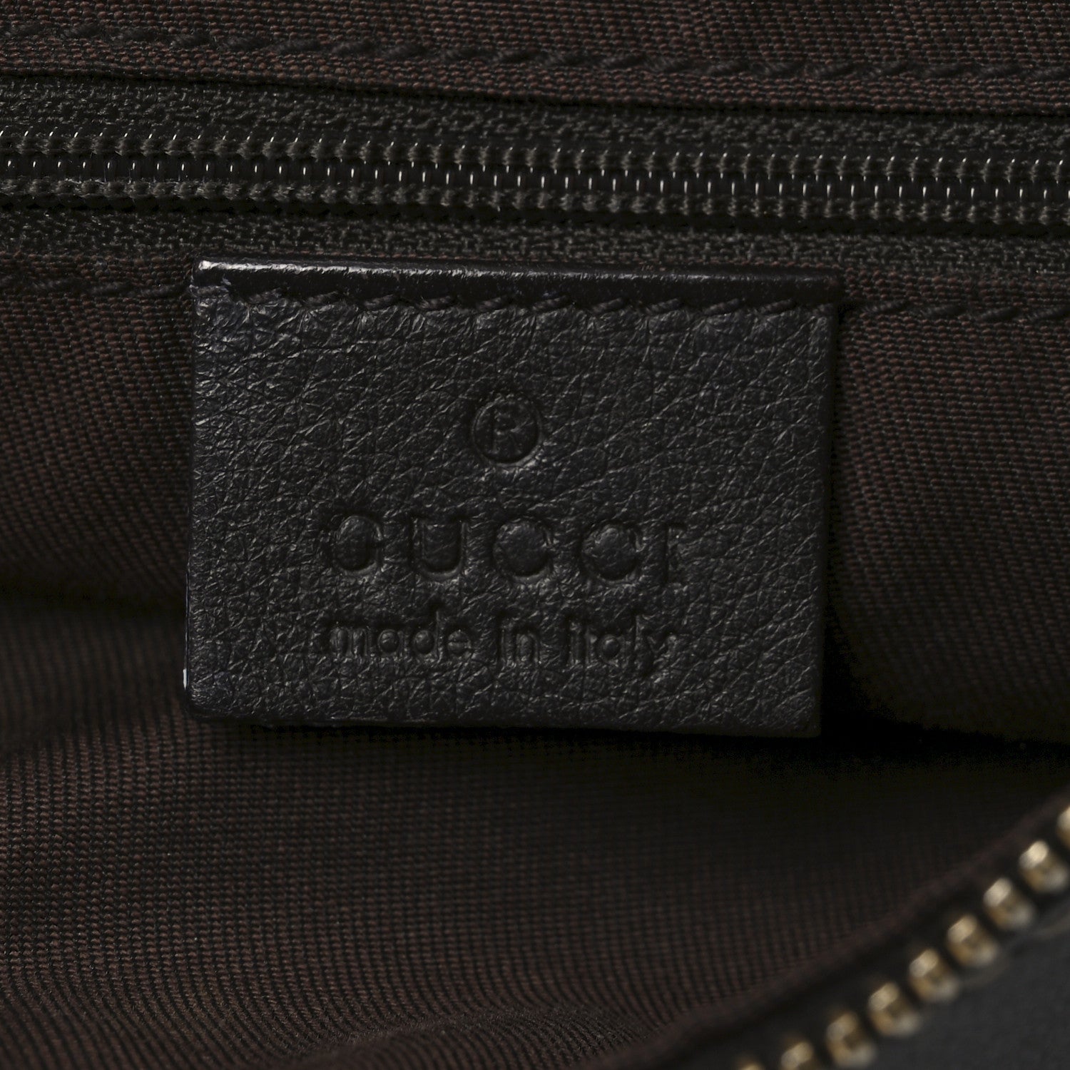 Gucci Monogram Large D Gold Hobo Dark Brown 6 of 10