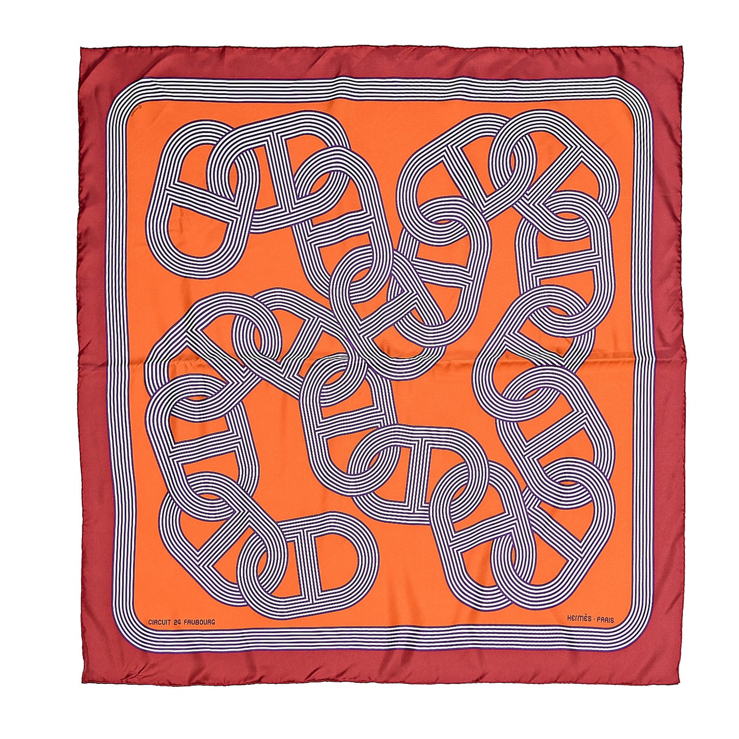 Silk Circuit 24 Faubourg Scarf 90