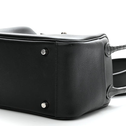 Hermes Swift Matte Alligator Mini Touch Lindy 20 Black 10 of 11