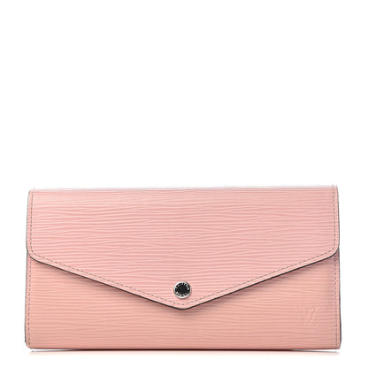 Louis Vuitton Epi Sarah Wallet NM Rose Ballerine 1 of 7