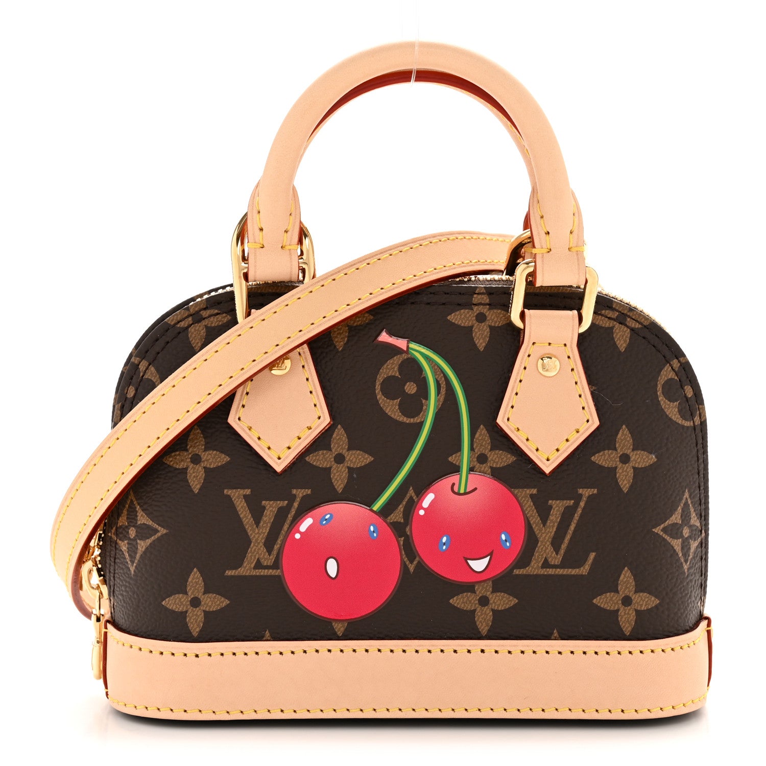Louis Vuitton LV X TM Monogram Cerises Nano Alma 1781325