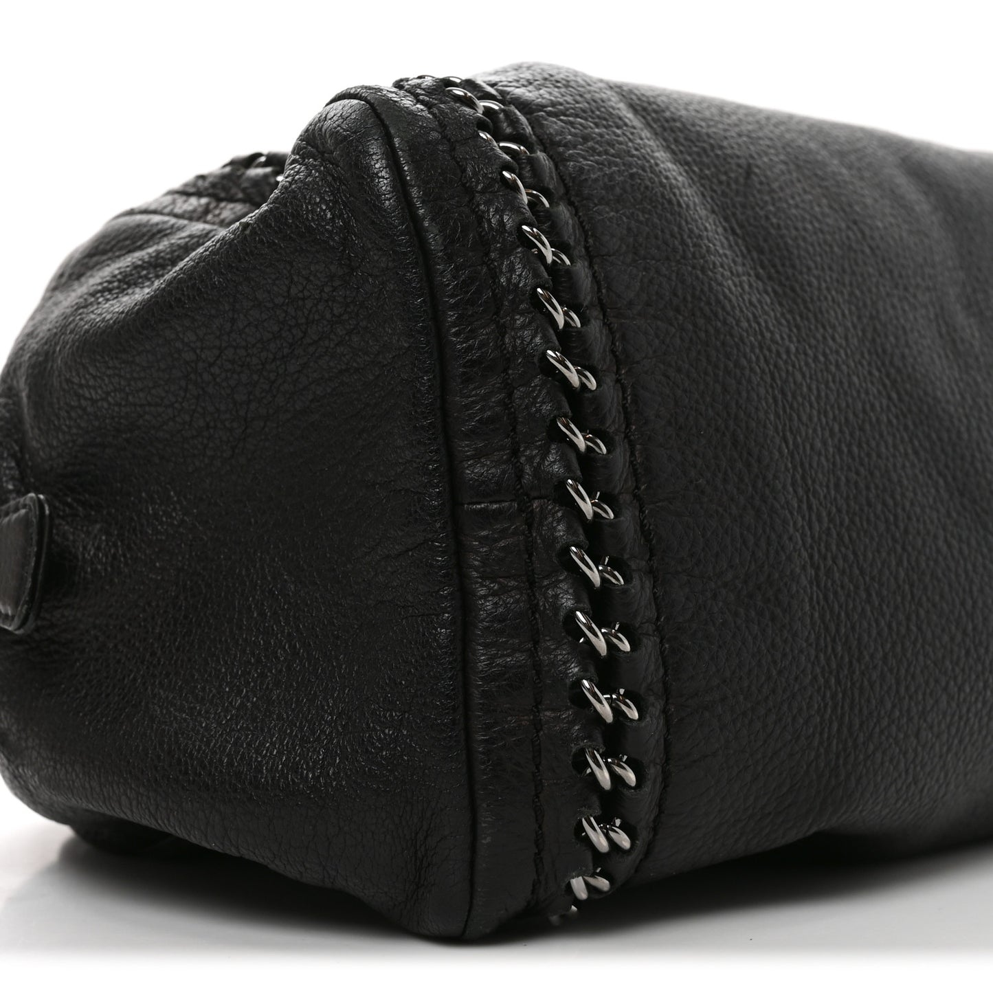 Deerskin Luxe Ligne Medium Bowler Black