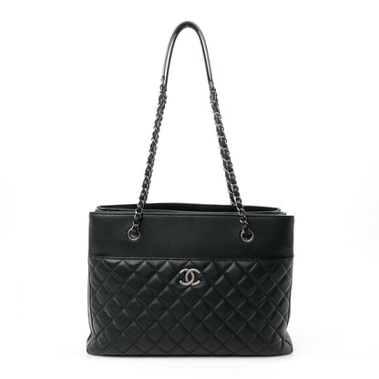Chanel Caviar Quilted Urban Companion Shopping Tote Black 1 of 12