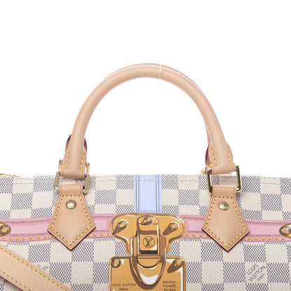 Louis Vuitton Damier Azur Summer Trunks Speedy Bandouliere 30 11 of 11