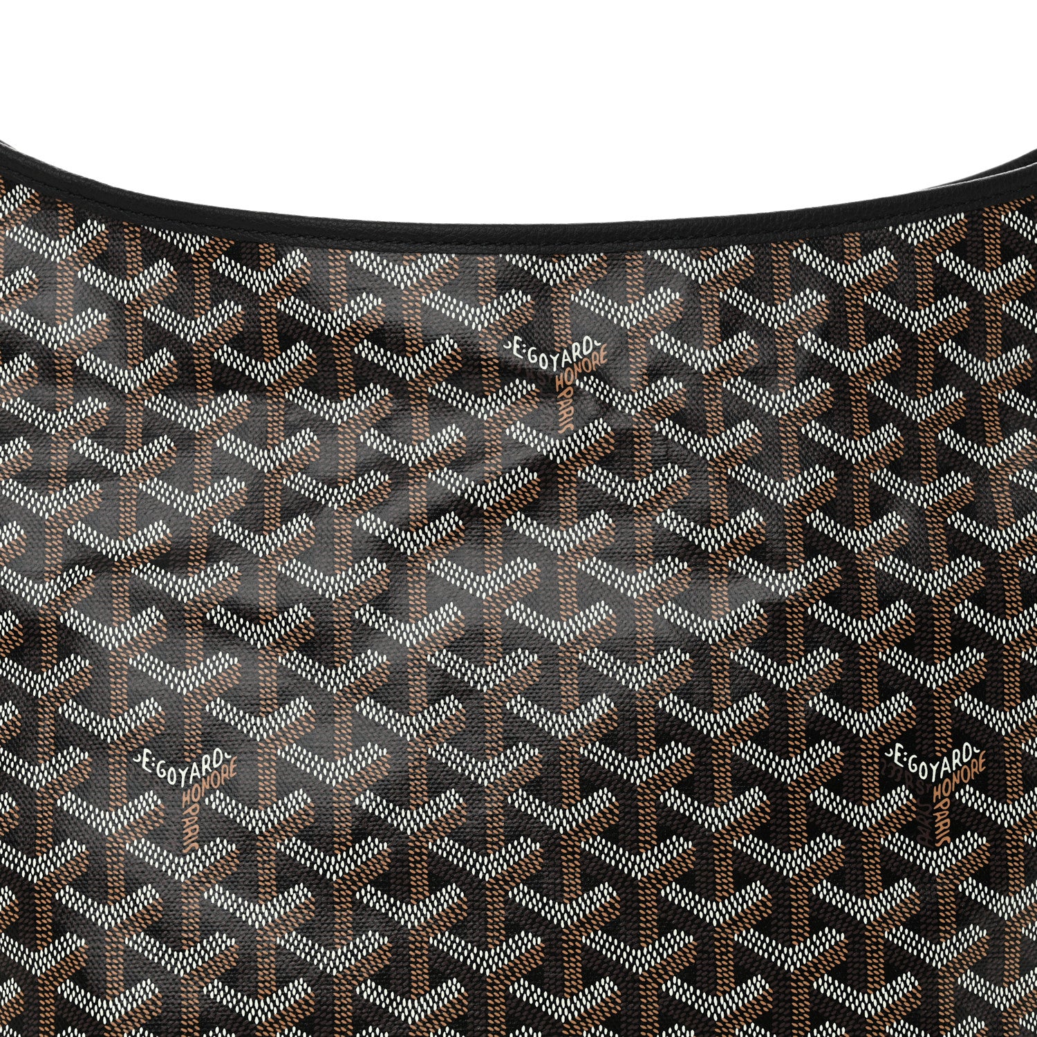 Goyard Goyardine Boheme Hobo Black 9 of 11