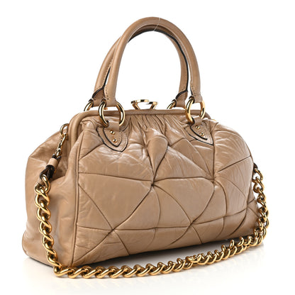 Marc Jacobs Calfskin Patchwork Stam Beige 3 of 9