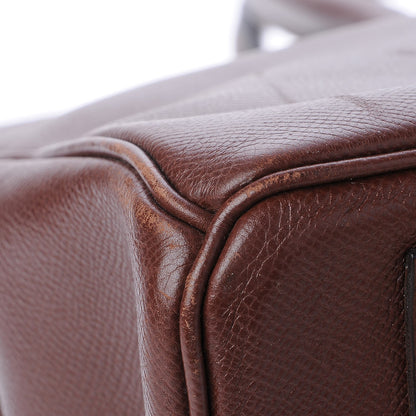 Hermes Courchevel Birkin 35 Chocolate 35 of 36