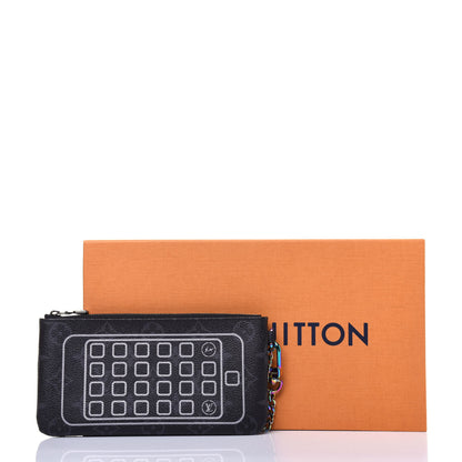 Louis Vuitton Monogram Eclipse Flash Fragment IPhone Pouch 11 of 11