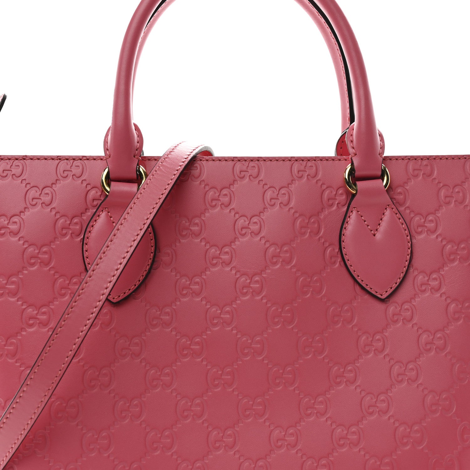 Gucci Guccissima Small Zippered Bucket Tote Flush 8 of 11