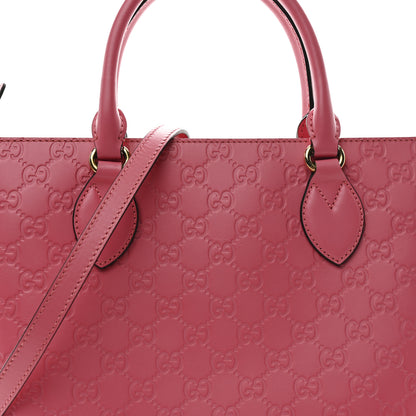 Gucci Guccissima Small Zippered Bucket Tote Flush 8 of 11