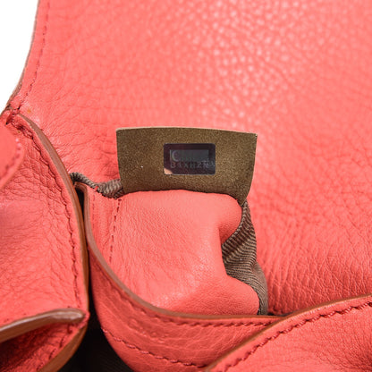 Chloe Calfskin Mini Marcie Round Crossbody Bag Paradise Pink 7 of 9
