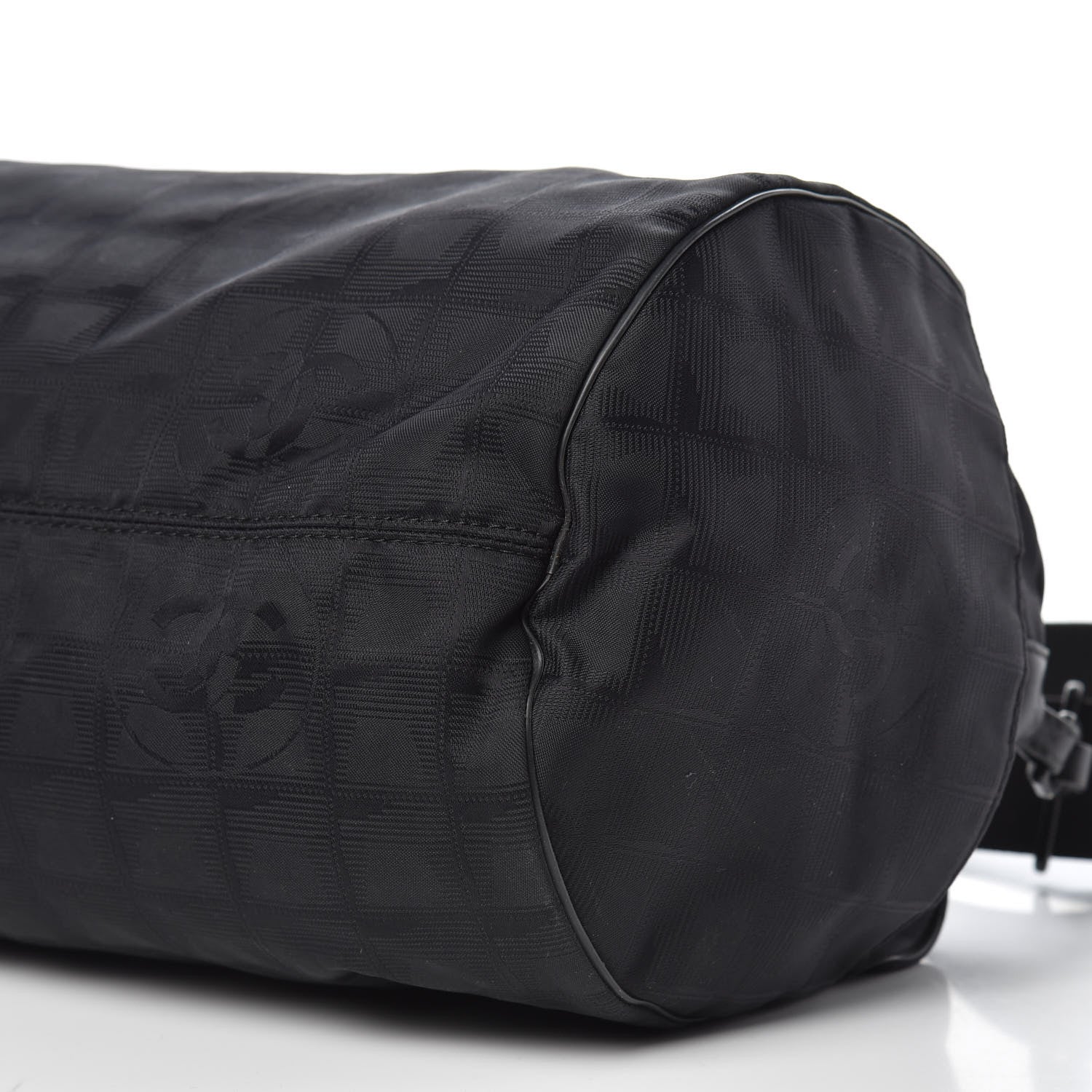 Chanel Nylon Travel Duffle Black 9 of 10
