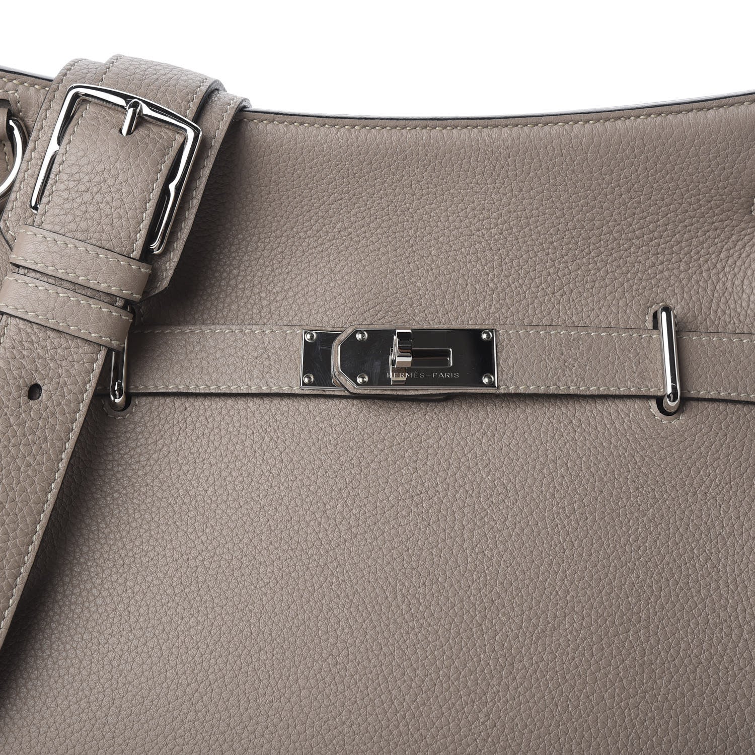 Hermes Taurillon Clemence Jypsiere 34 Gris Tourterelle 10 of 10